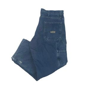 Vintage Wrangler Fleece lined carpenter denim jeans